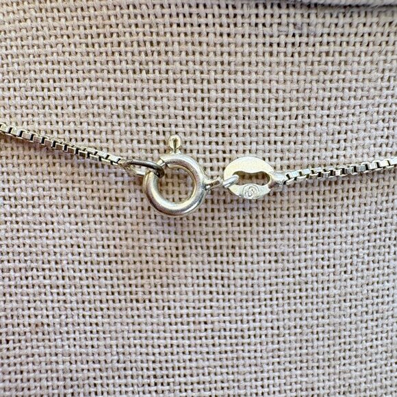 Sterling Silver 925 Egyptian Ankh Pendant Necklace Spring Ring Size 18" Length - Picture 10 of 16